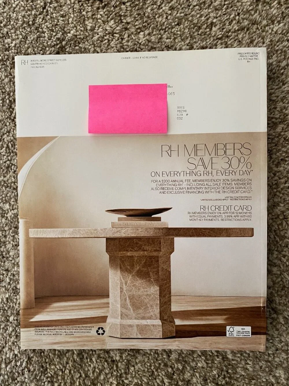 RH Restoration Hardware Interiors Catalog Spring 2026 Furniture Home Decor Desig